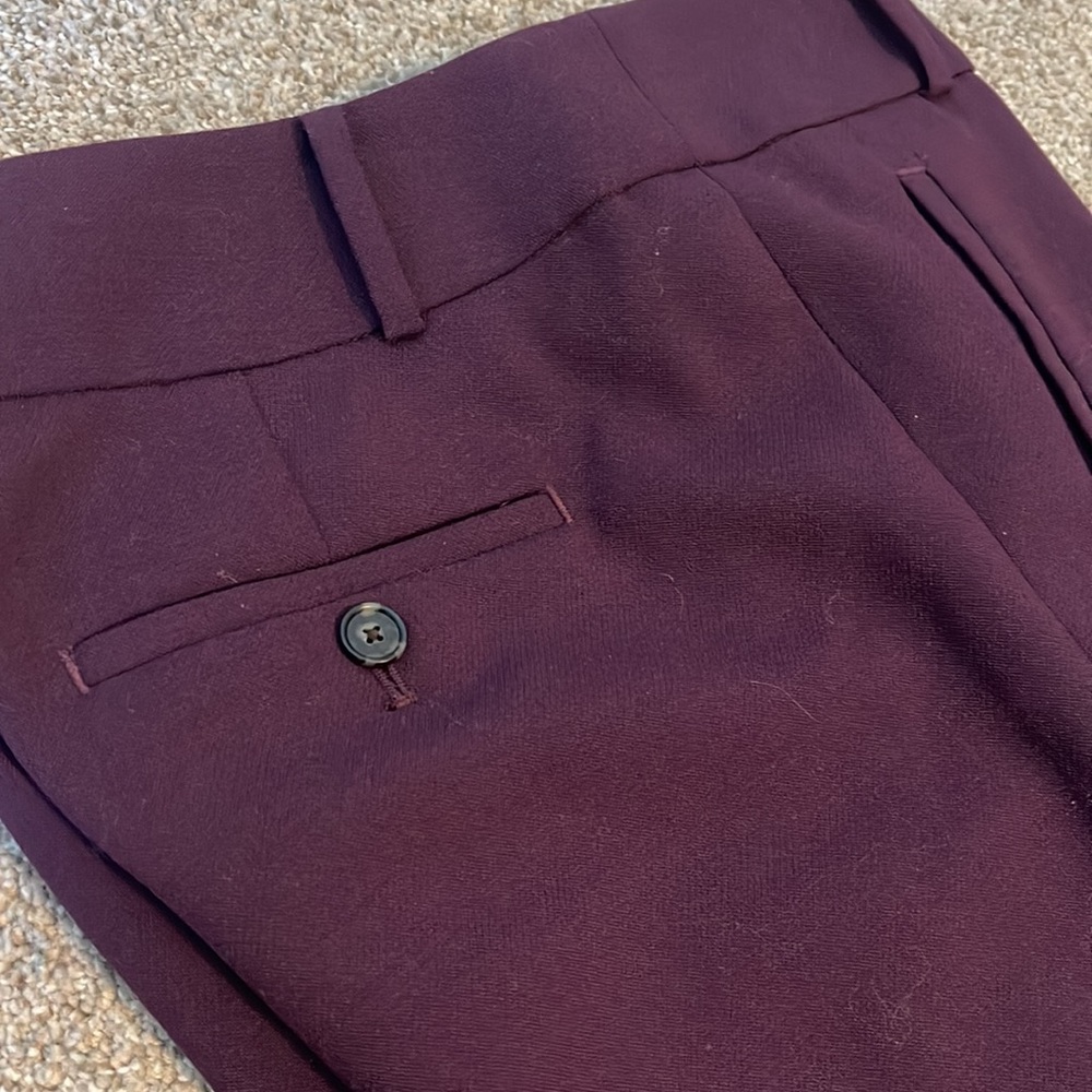 Loft Plum color size 4 Marisa Straight fit.